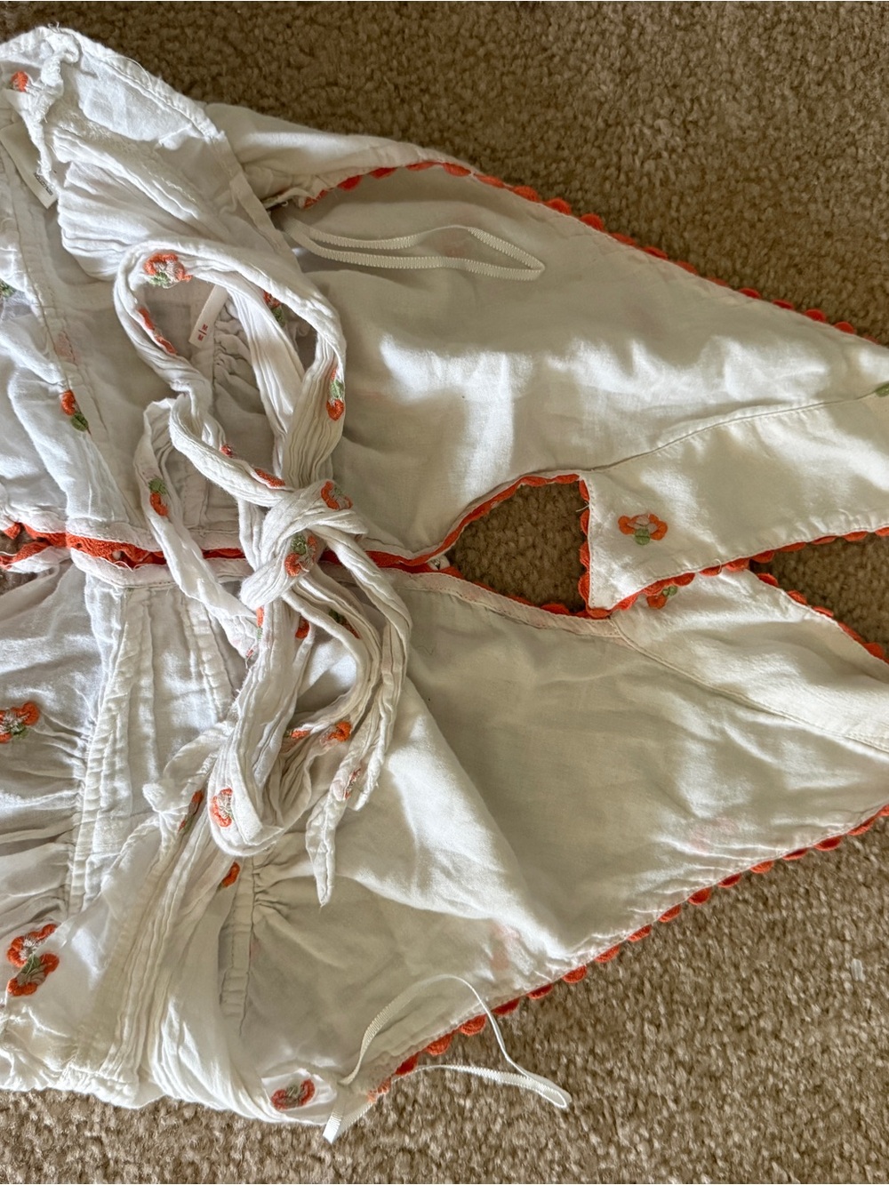Free People May Embroidered Halter Top - Picture 6 of 6